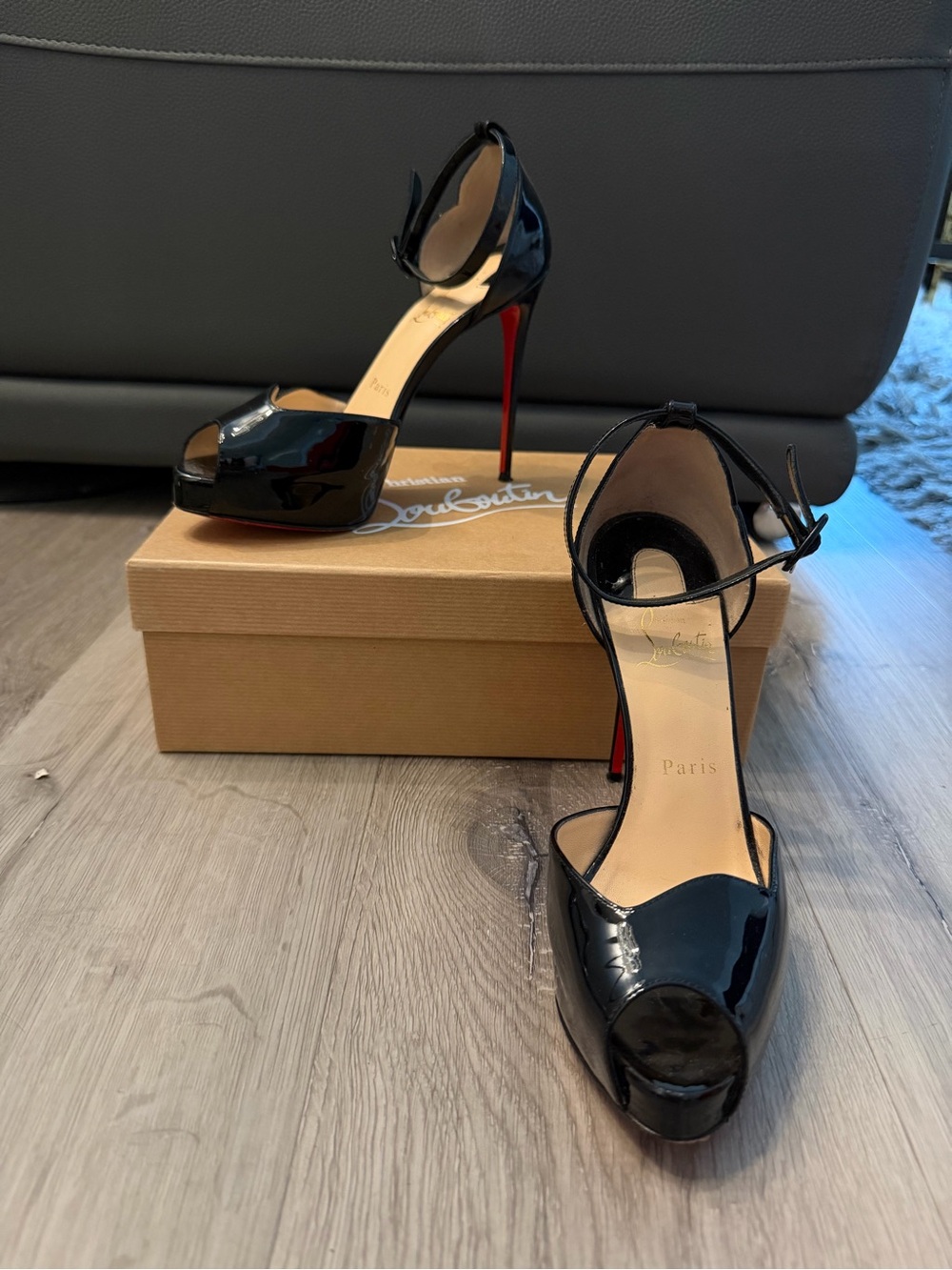 Christian Louboutin Aketata 120 Patent Heel